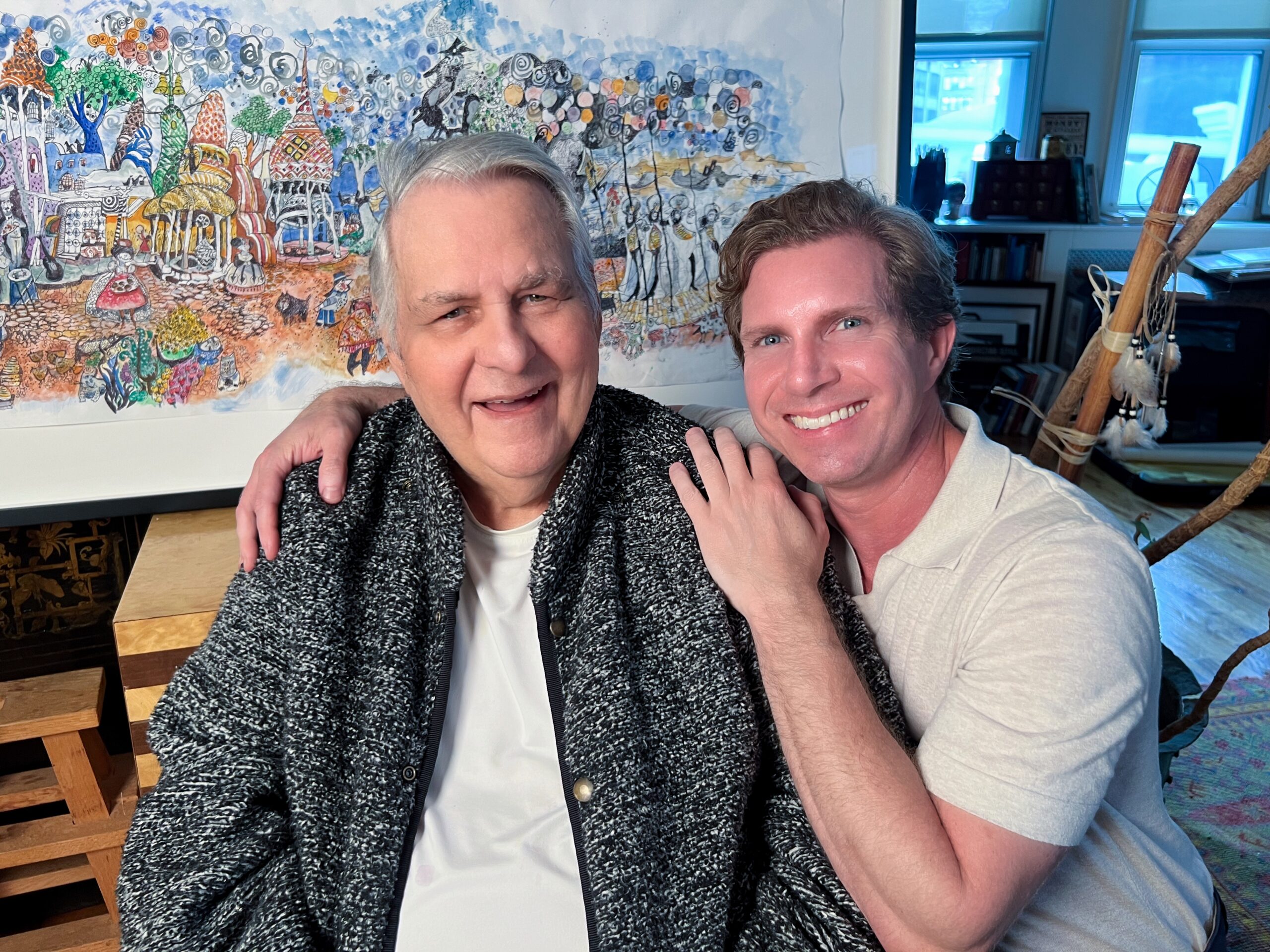 Tom John and AOIF Executive Director, Brady Schwind 