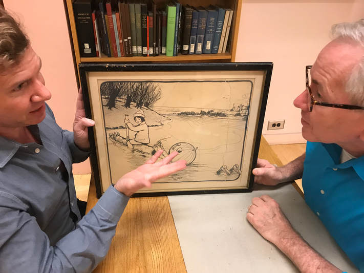 Brady Schwind and Bill Campbell examine THE MARVELOUS LAND OF OZ